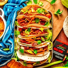 BBQ Pulled Chicken Tacos
