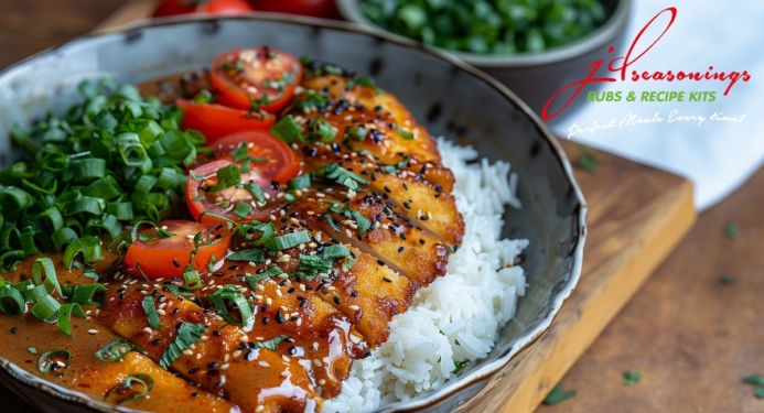 Chicken Katsu Curry Recipe made with JD Seasonings