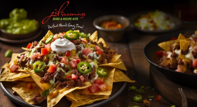 Chilli Nachos Recipe made with JD Seasonings