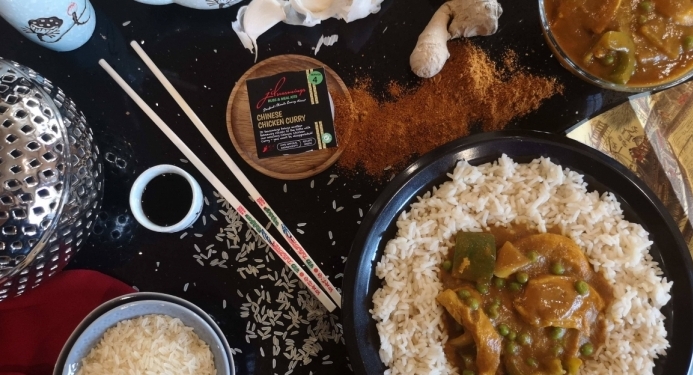 Delicious Chinese Chicken Curry recipe made with JD Seasonings