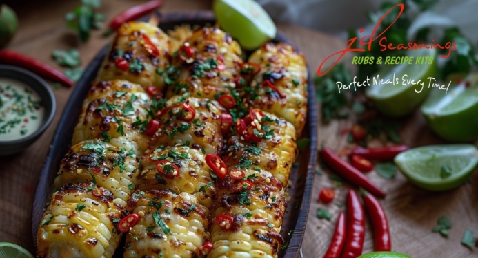 Elotes Recipe made with JD Seasonings