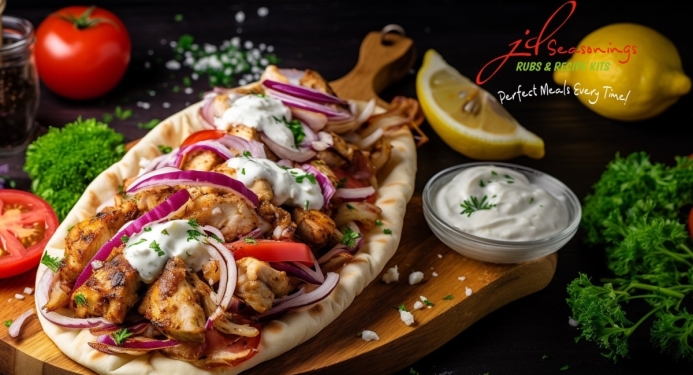 Gyros Kebab Recipe made with JD Seasonings