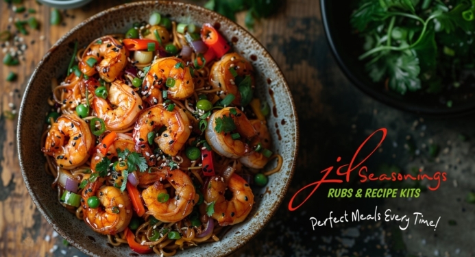 Salt and Pepper Prawns Recipe made with JD Seasonings