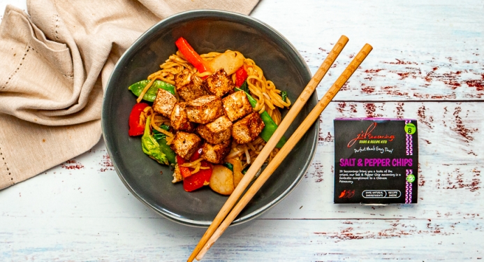 Salt & Pepper Tofu Stir Fry Recipe made with JD Seasonings