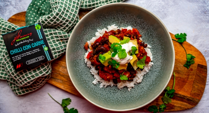 Smokey Bean Chilli Recipe made with JD Seasonings