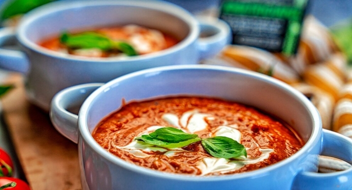 Tomato & Basil Soup Recipe made with JD Seasonings Recipe 